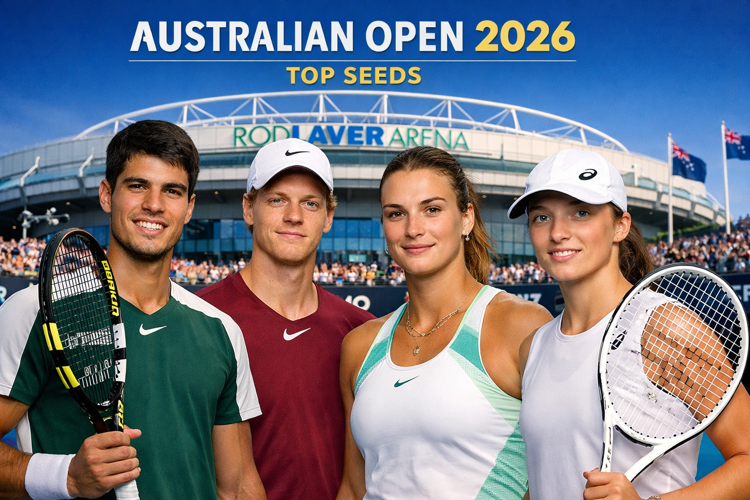 ऑस्ट्रेलियाई ओपन 2026 की घोषणा